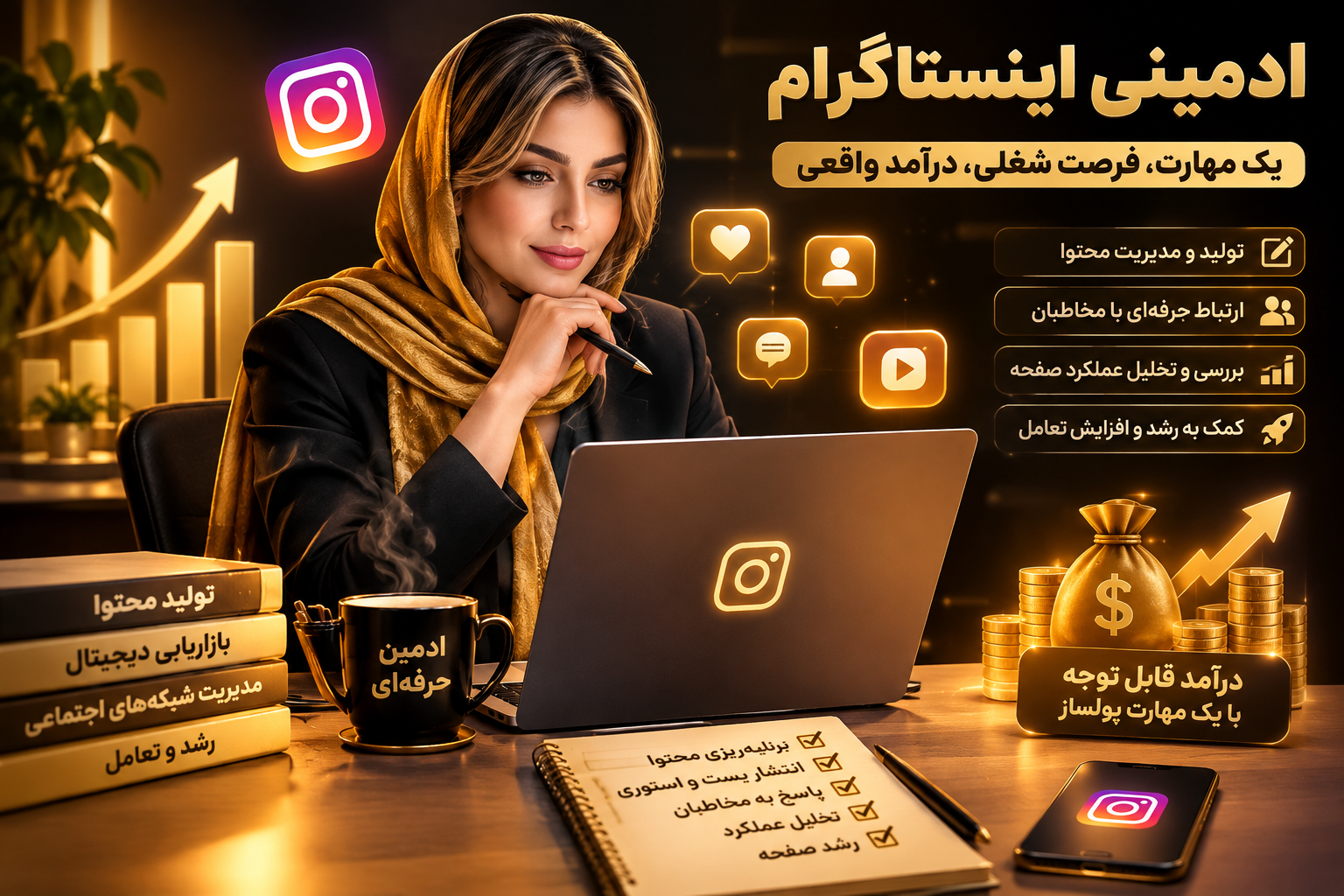 ادمینی اینستاگرام چیست و آیا هنوز بازار کار خوبی دارد؟
