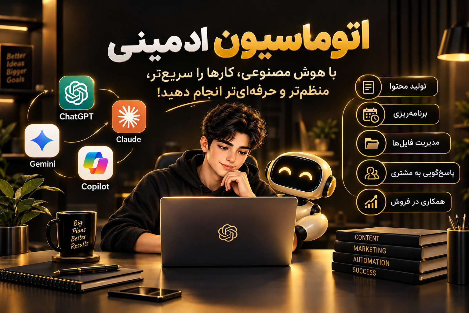 آموزش اتوماسیون با هوش مصنوعی